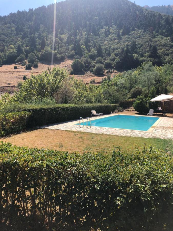 Luxurious Maisonette In The Countryside With A Pool Kalavryta Exterior photo